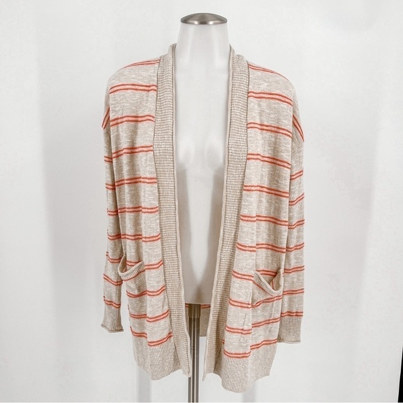 Madewell Bradley Cardigan Sweater in Textured Stripe - Picture 4 of 7